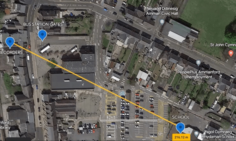 School location map