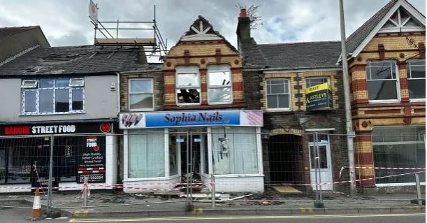 Fire at Sophia Nails